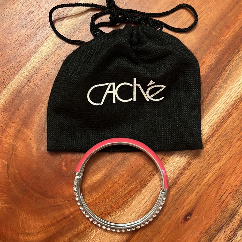 Cache Rhinestone Bangle Bracelet - image 5